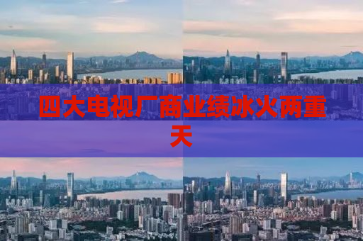 四大电视厂商业绩冰火两重天