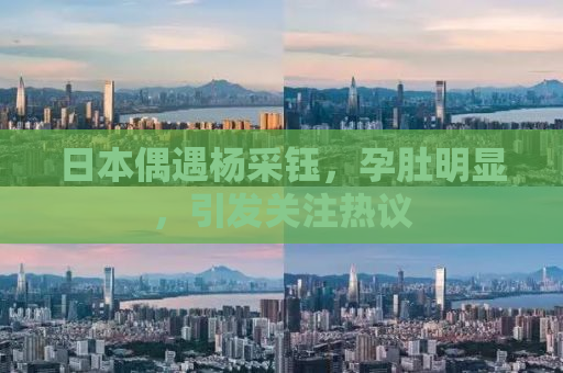日本偶遇杨采钰，孕肚明显，引发关注热议