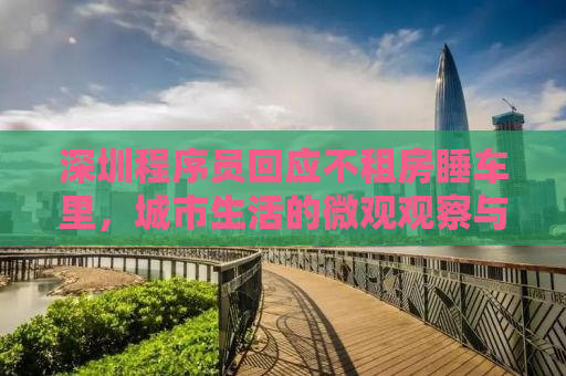 深圳程序员回应不租房睡车里，城市生活的微观观察与挑战应对